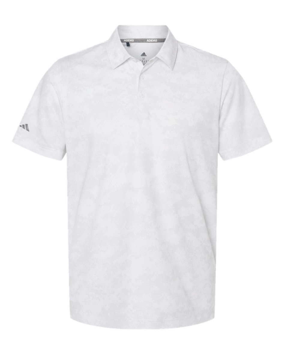 Adidas Men's All Over Camo Print Polo